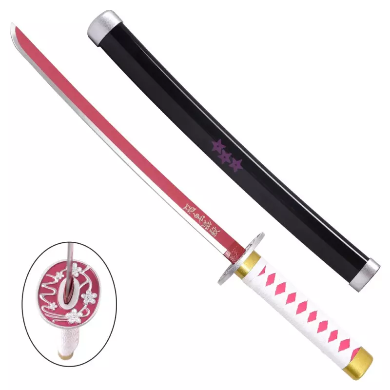 MINI KATANA DECO STEEL BLADE DEMON SLAYER PATTERN ZS663-MINI