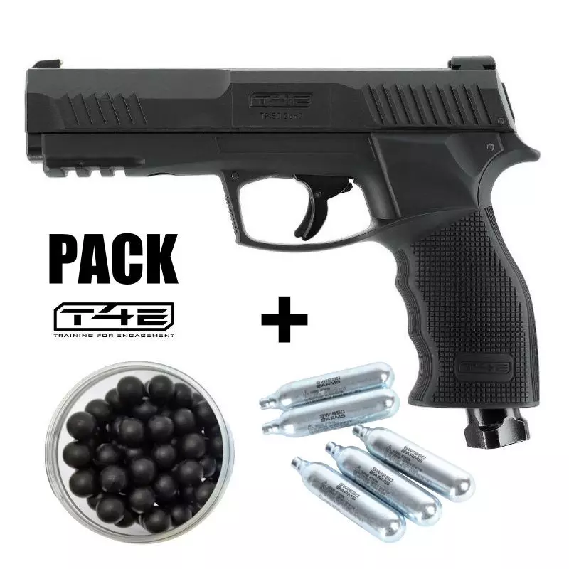 T4E TP50 Gen2 DEFENCE PISTOL PACK - Cal .50 - 13 Joules