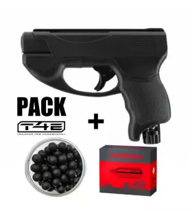 PACK PISTOLET T4E TP50 COMPACT - Cal .50 - 11 Joules