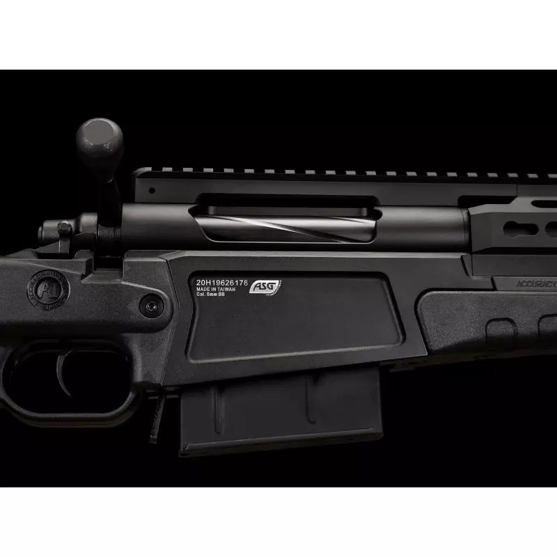 AI MK13 MOD7 AIRSOFT SNIPER RIFLE Black - Spring - 6mm BB 1.8J