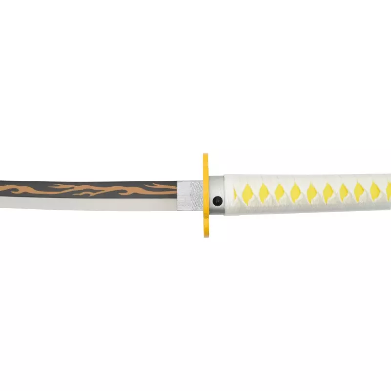 KATANA DECO STEEL BLADE WITH LED LIGHTING DEMON SLAYER PATTERN