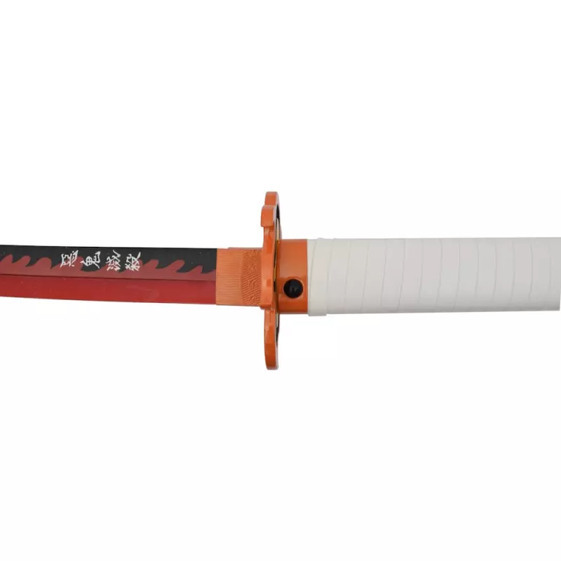 KATANA DECO LAME ACIER ET LED MOTIF DEMON SLAYER