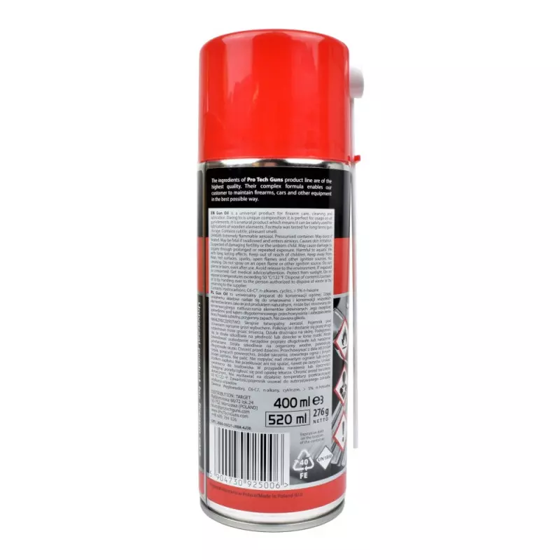 HUILE PROTECH GUNS POUR ARMES DE TIR 400ML