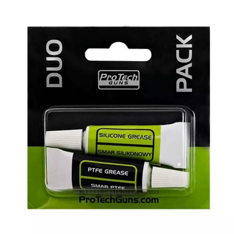 PROTECH GUNS DUO PACK SILICONE GREASE + PTFE GREASE