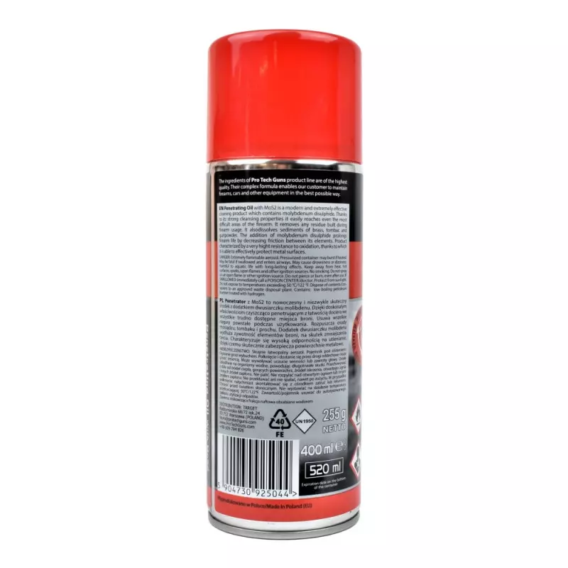 PROTECH GUNS PENETRATOR MoS2 400ml