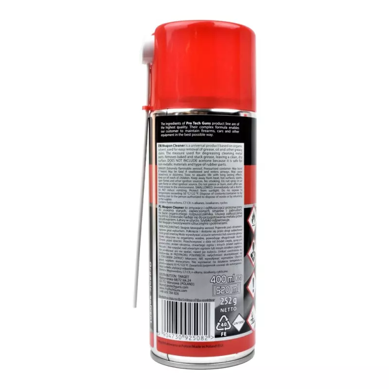 PROTECH GUNS WEAPON CLEANER 400ml