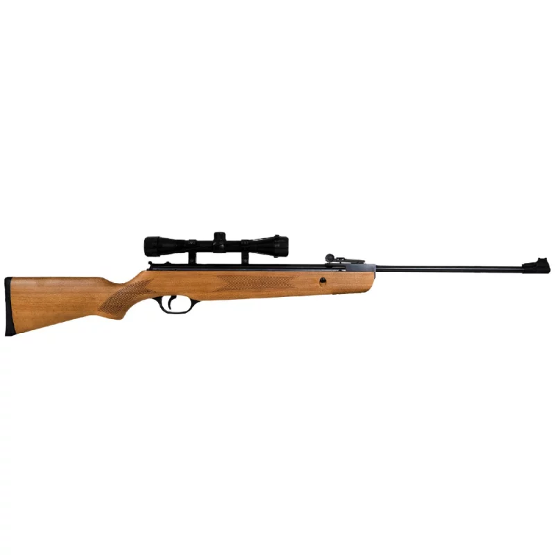 SWISS ARMS CONDOR WOOD RIFLE + 4X32 SCOPE / 19.5J