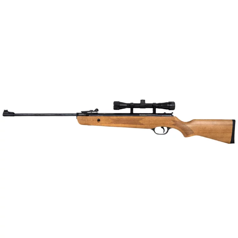 SWISS ARMS CONDOR WOOD RIFLE + 4X32 SCOPE / 19.5J