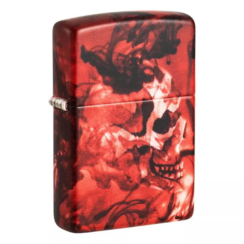 BRIQUET ZIPPO SPOOKY SKULLS