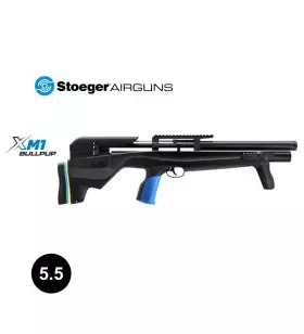 CARABINE AIR PCP STOEGER XM1 BULLPUP Noir - Plombs 5,5 mm 42J