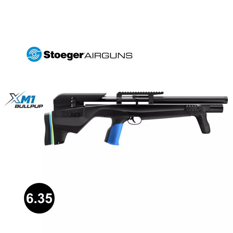 STOEGER XM1 BULLPUP PCP AIR RIFLE Black - 6.35 mm pellets 52J