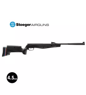 CARABINE AIR COMPRIME STOEGER RX20 TAC Noire - Plombs 4,5 mm 19.9J