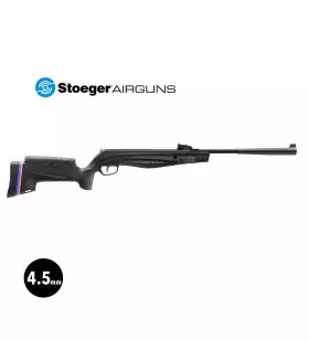 CARABINE AIR COMPRIME STOEGER RX5 TAC Noire - Plombs 4,5 mm 10J