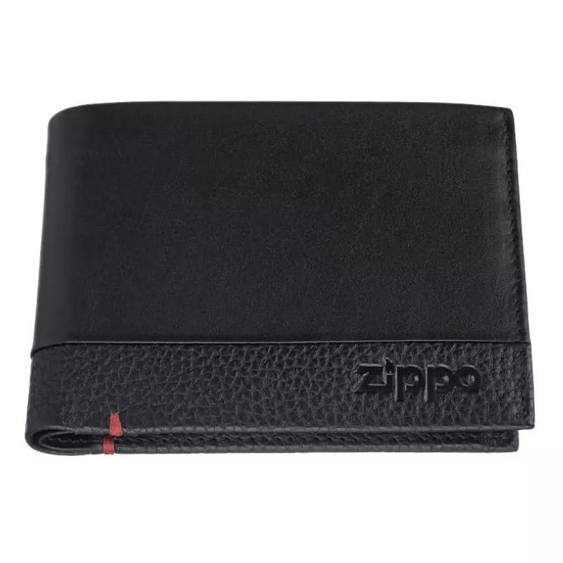 PORTEFEUILLE ZIPPO NAPPA Noir