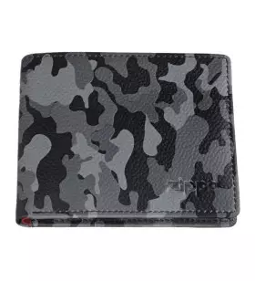 ZIPPO WALLET CAMO Grey