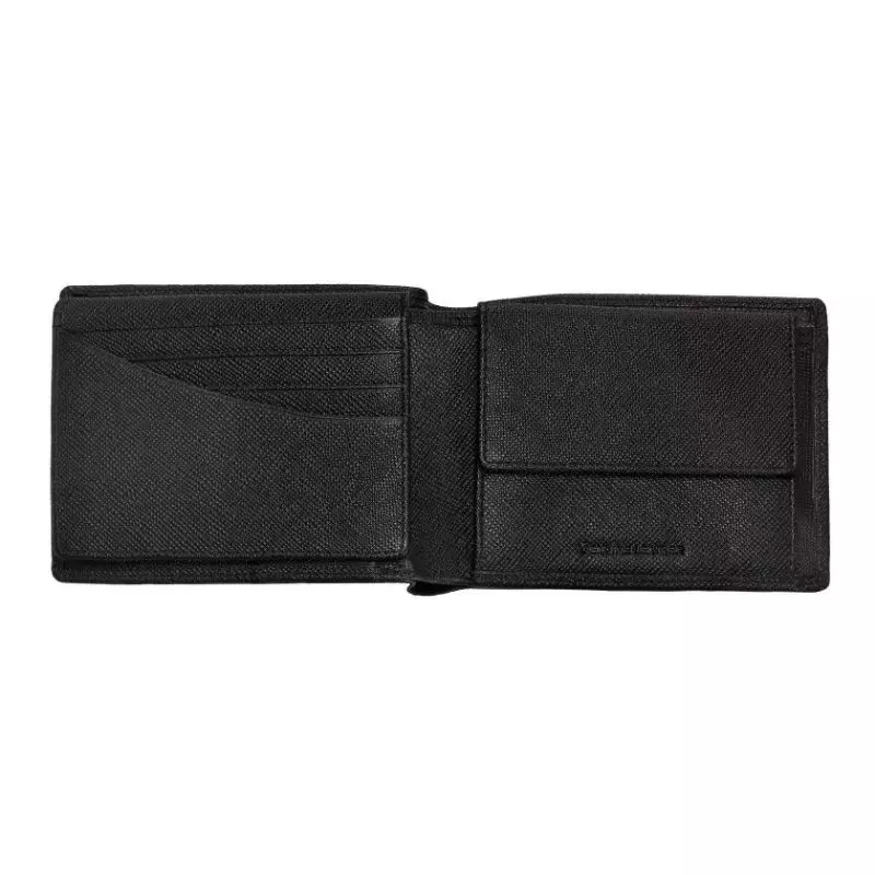 PORTEFEUILLE ZIPPO SAFFIANO Noir