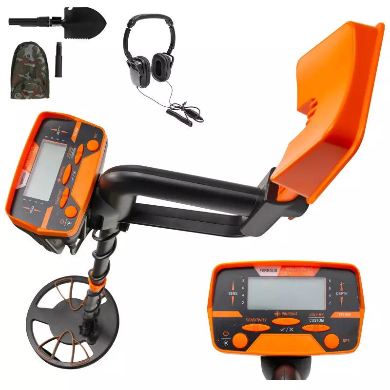 METAL DETECTOR PRO LCD SCREEN WITH HEADSET