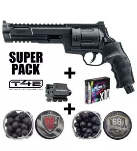 SUPER PACK REVOLVER T4E TR68 (HDR68) - Cal .68 - 16 Joules