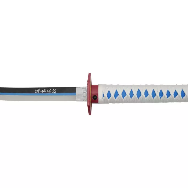 KATANA DECO STEEL BLADE WITH LED LIGHTING DEMON SLAYER PATTERN