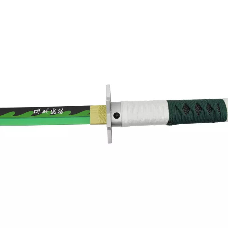 KATANA DECO LAME ACIER ET LED MOTIF DEMON SLAYER ZS657GD