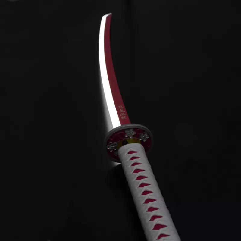 KATANA DECO STEEL BLADE WITH LED LIGHTING DEMON SLAYER PATTERN