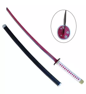 KATANA DECO LAME ACIER MOTIF DEMON SLAYER ZS663