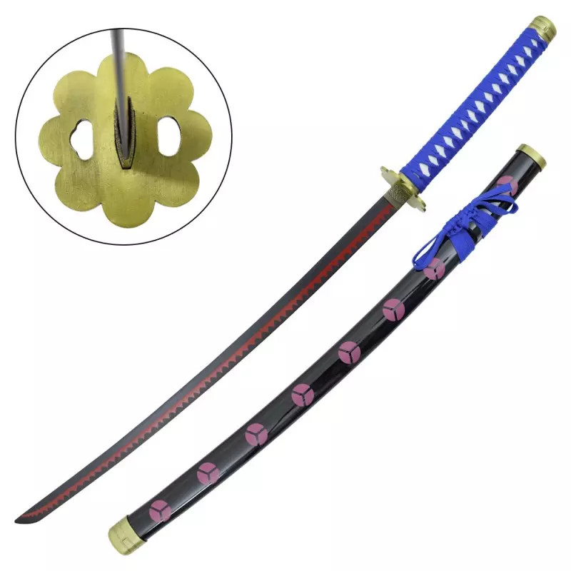 KATANA DECO STEEL BLADE ONE PIECE PATTERN