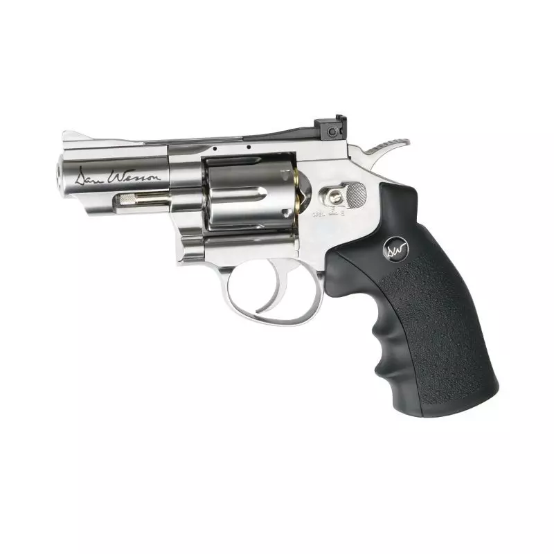 ASG DAN WESSON AIRGUN REVOLVER 2.5 inch Chrome - 4.5mm Pellets CO²