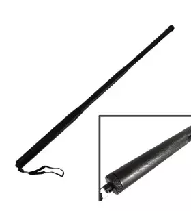 TELESCOPIC BATON 20 INCHES BLACK