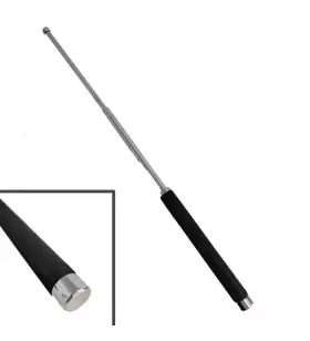 TELESCOPIC BATON 26 INCHES SILVER