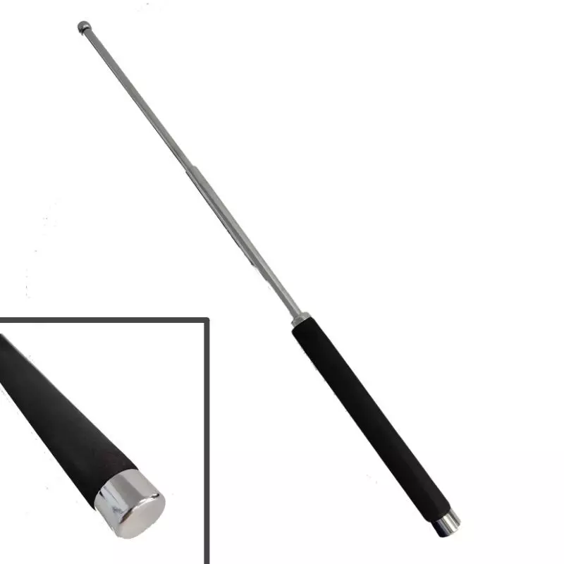 TELESCOPIC BATON 26 INCHES SILVER