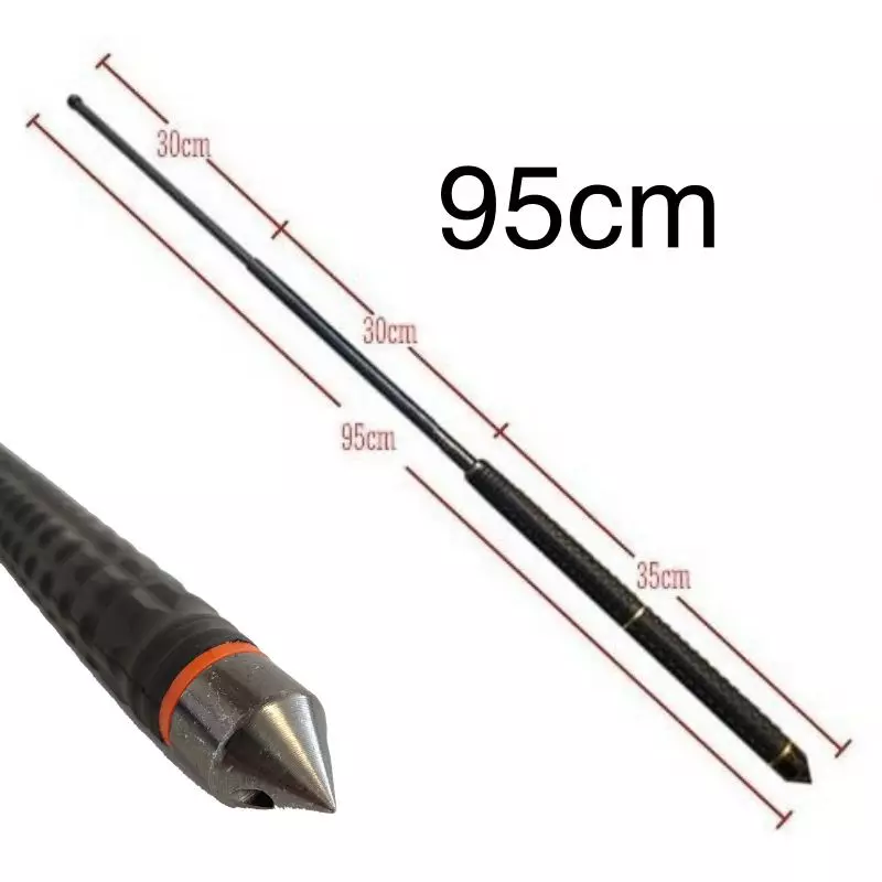 TELESCOPIC BATON 38 INCHES BLACK