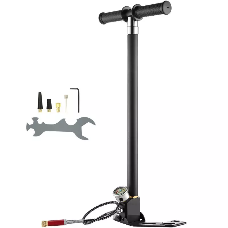 4-STEP PCP HIGH PRESSURE HAND PUMP - 4500Psi