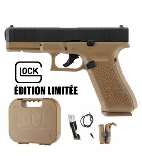 GLOCK 17 GEN5 T4E PAINTBALL PISTOL Cal.43 COYOTE FRENCH ARMY