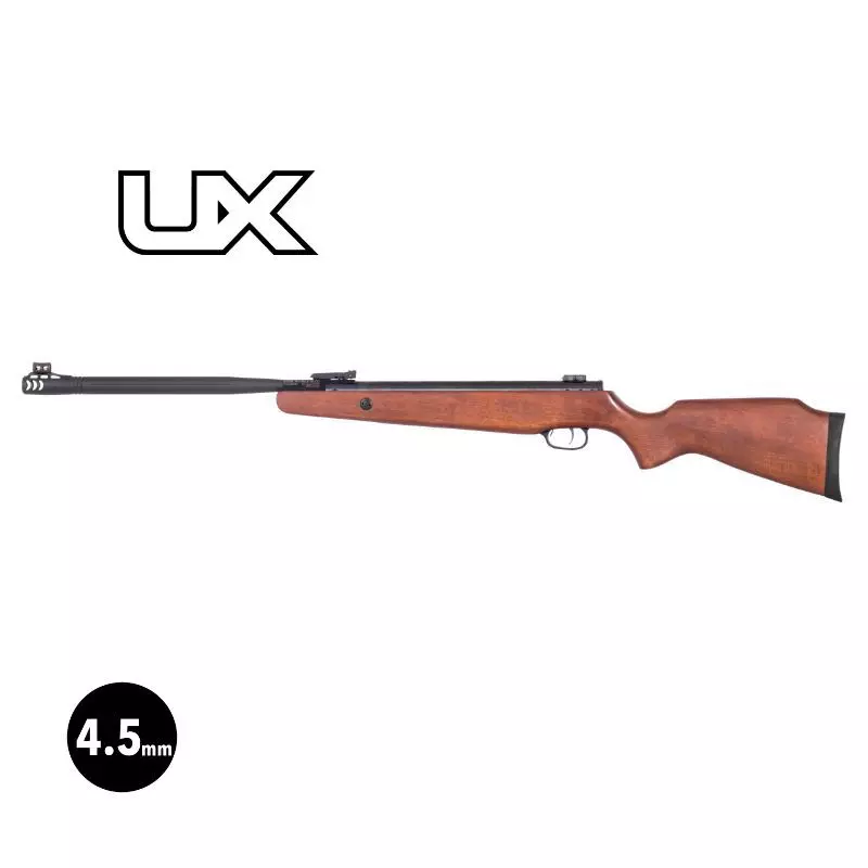 UX R-FORCE WOOD AIR RIFLE - Pellets 4.5mm / 19.9J