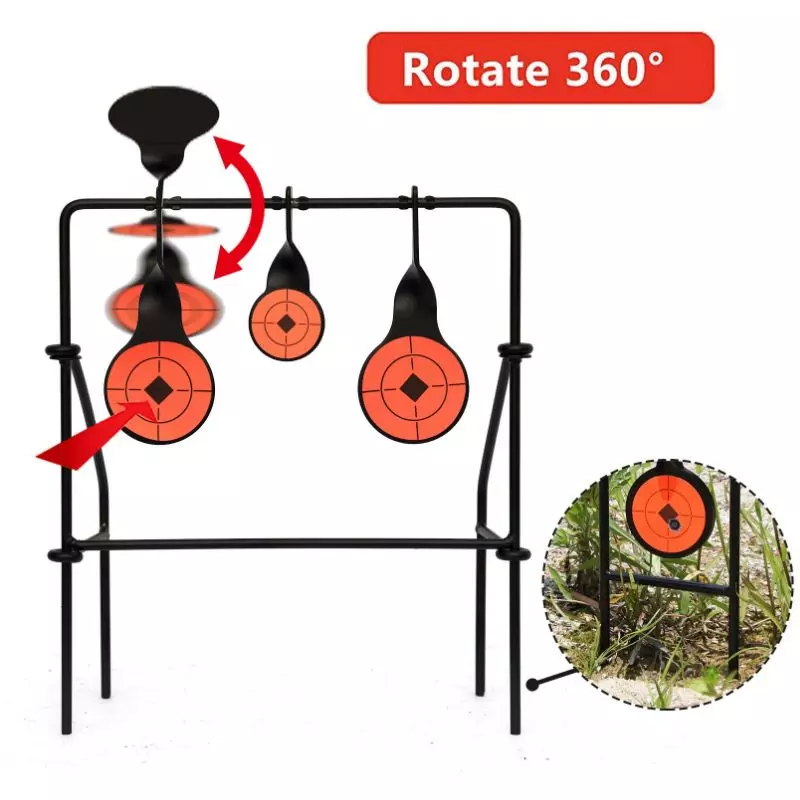 TILTING METAL SHOOTING TARGETS