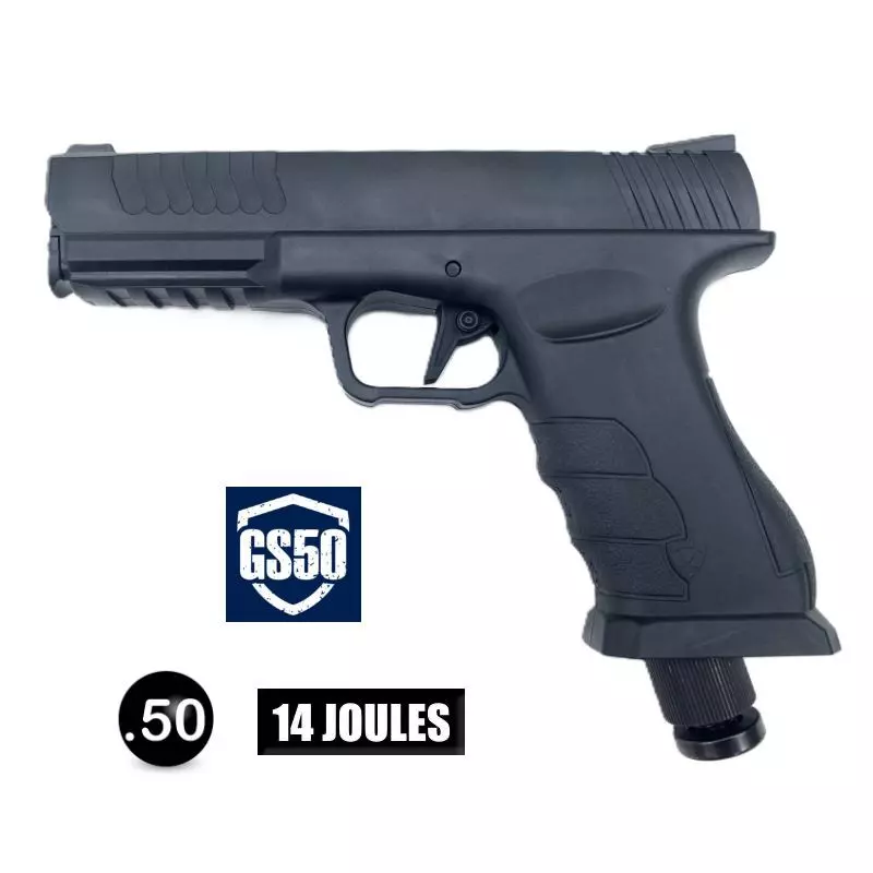 GS50 DEFENCE PISTOL - Cal .50 - 14 Joules