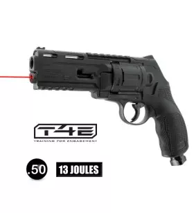 REVOLVER DE DEFENSE T4E TR50L Gen2 LASER INTEGRE - Cal .50 - 13 Joules