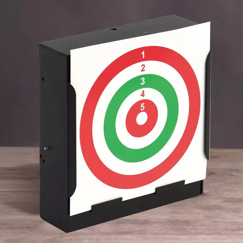 METAL FLAT TARGET HOLDER FOR AIRGUN AND AIRSOFT