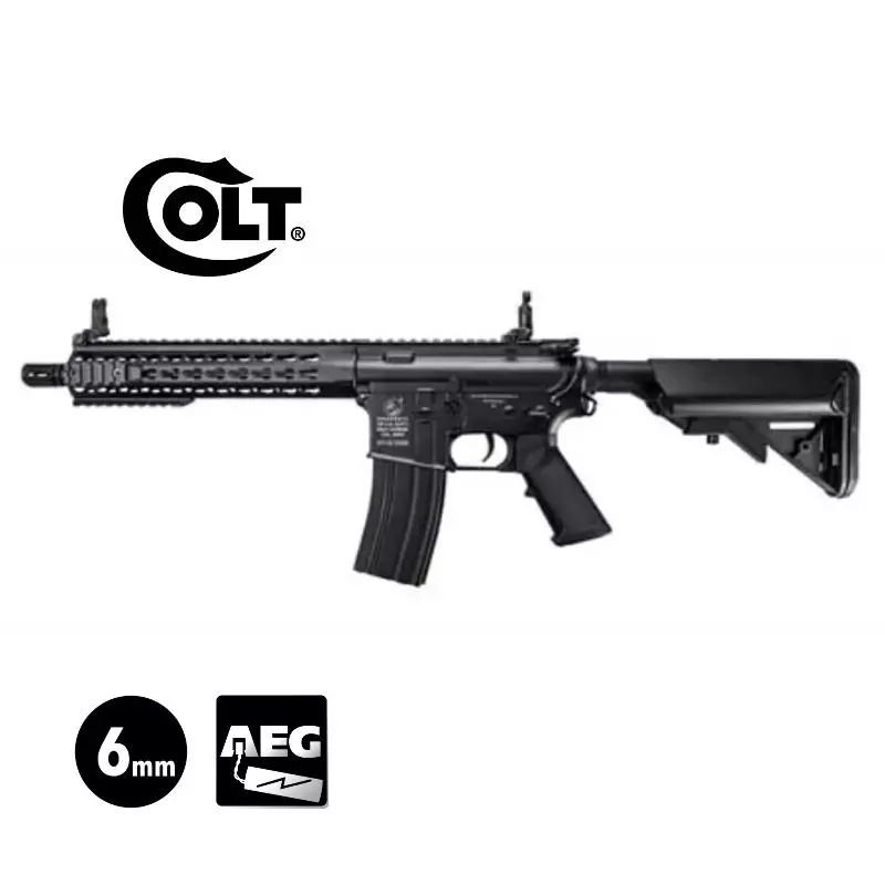 COLT M4 CQBR AEG metal Black 6mm 1.2J