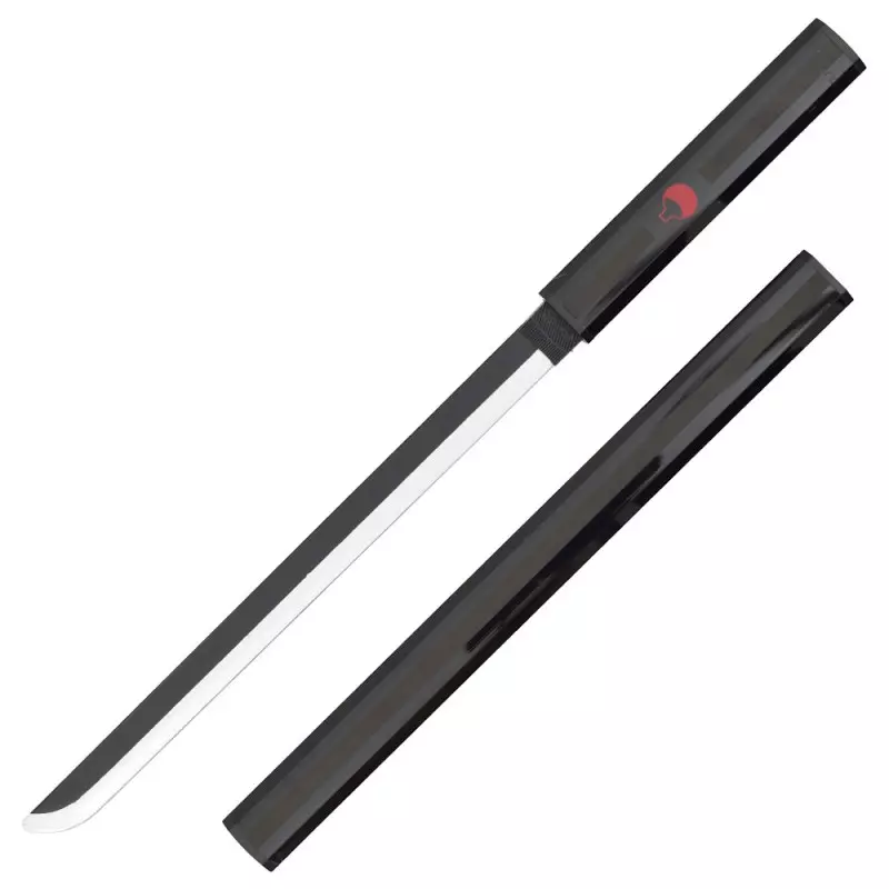 MINI KATANA DECO BAMBOO BLADE NARUTO PATTERN BLACK