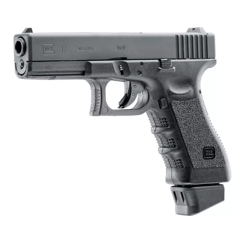 GLOCK 17 DELUXE AIRSOFT PISTOL PACK Black - 6 mm BB - CO² 1J