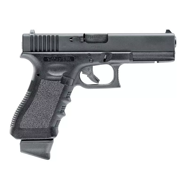 GLOCK 17 DELUXE AIRSOFT PISTOL PACK Black - 6 mm BB - CO² 1J