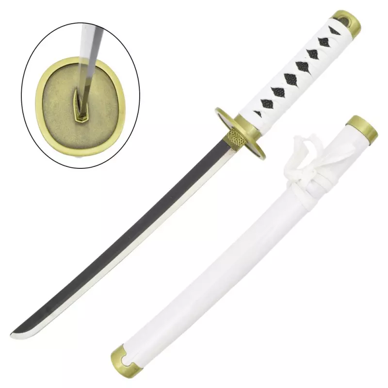 MINI KATANA DECO LAME ACIER MOTIF ONE PIECE