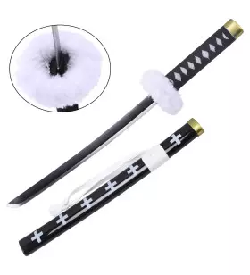 MINI KATANA DECO LAME ACIER MOTIF ONE PIECE