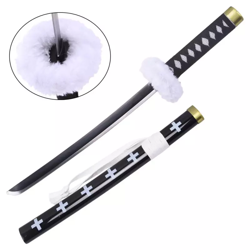 MINI KATANA DECO STEEL BLADE ONE PIECE PATTERN