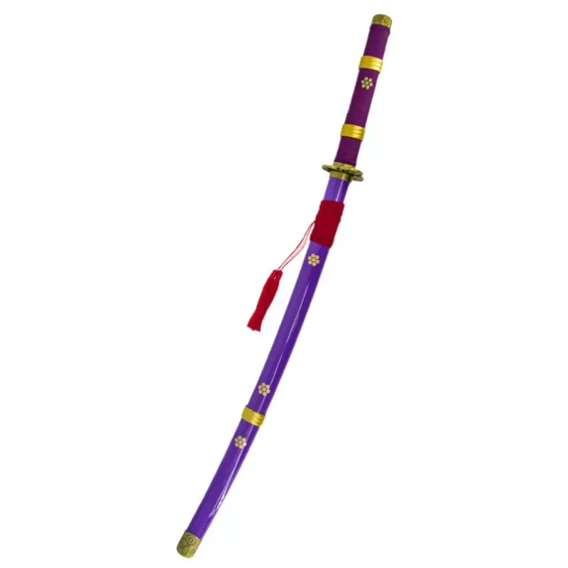 KATANA FUNCTIONAL STEEL BLADE ONE PIECE PURPLE