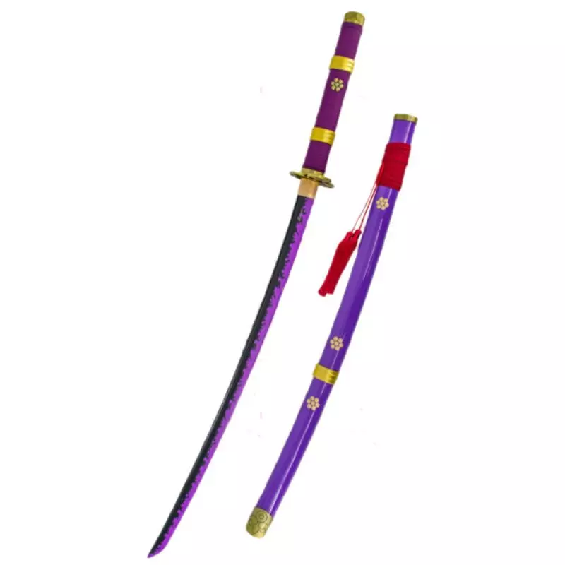 KATANA FUNCTIONAL STEEL BLADE ONE PIECE PURPLE