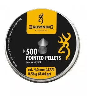 PLOMBS POINTU 4.5mm BROWNING 0.56G x500 boite