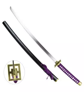 KATANA DECO LAME ACIER MOTIF BLEACH ZS519BP